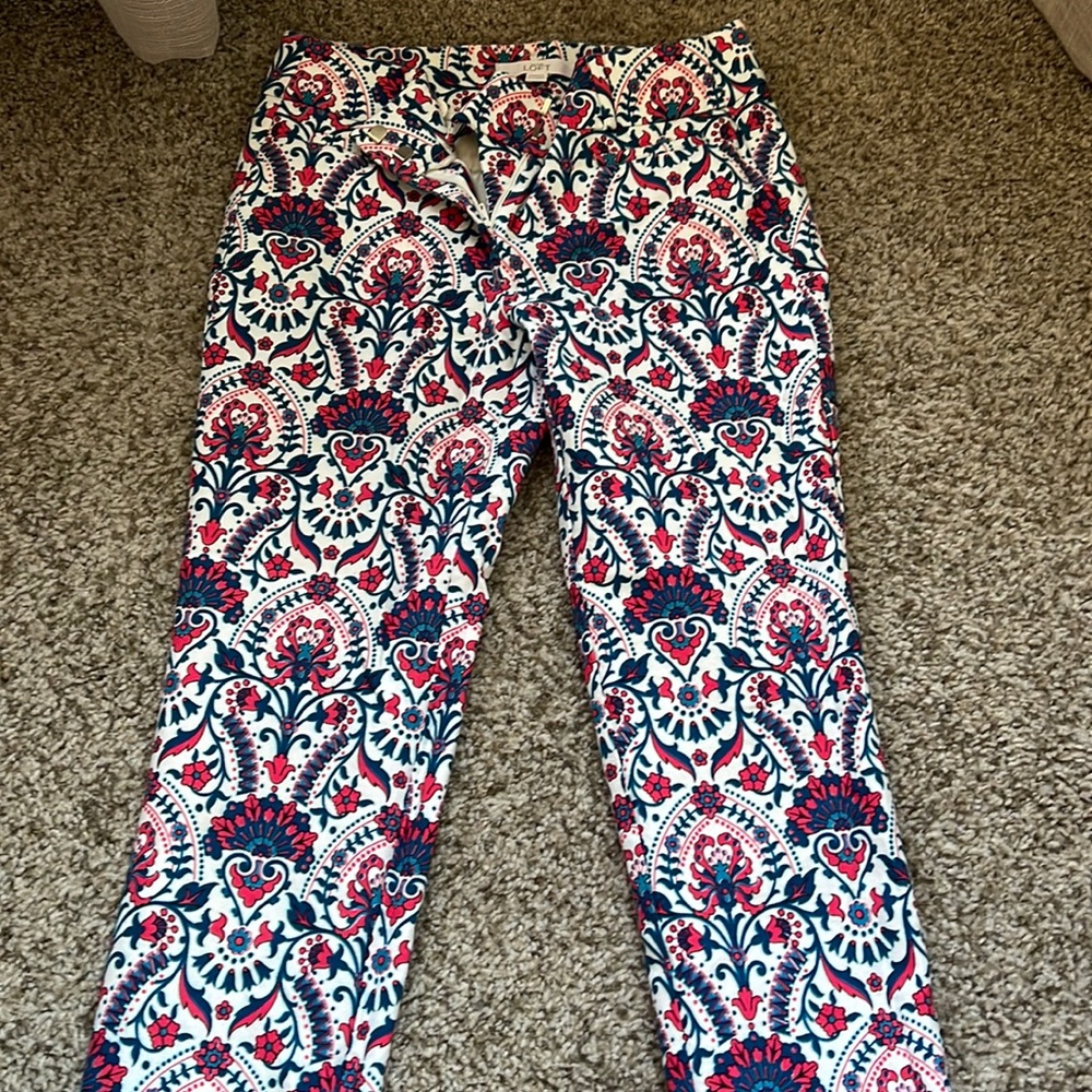 LOFT Marissa 3/4 pants